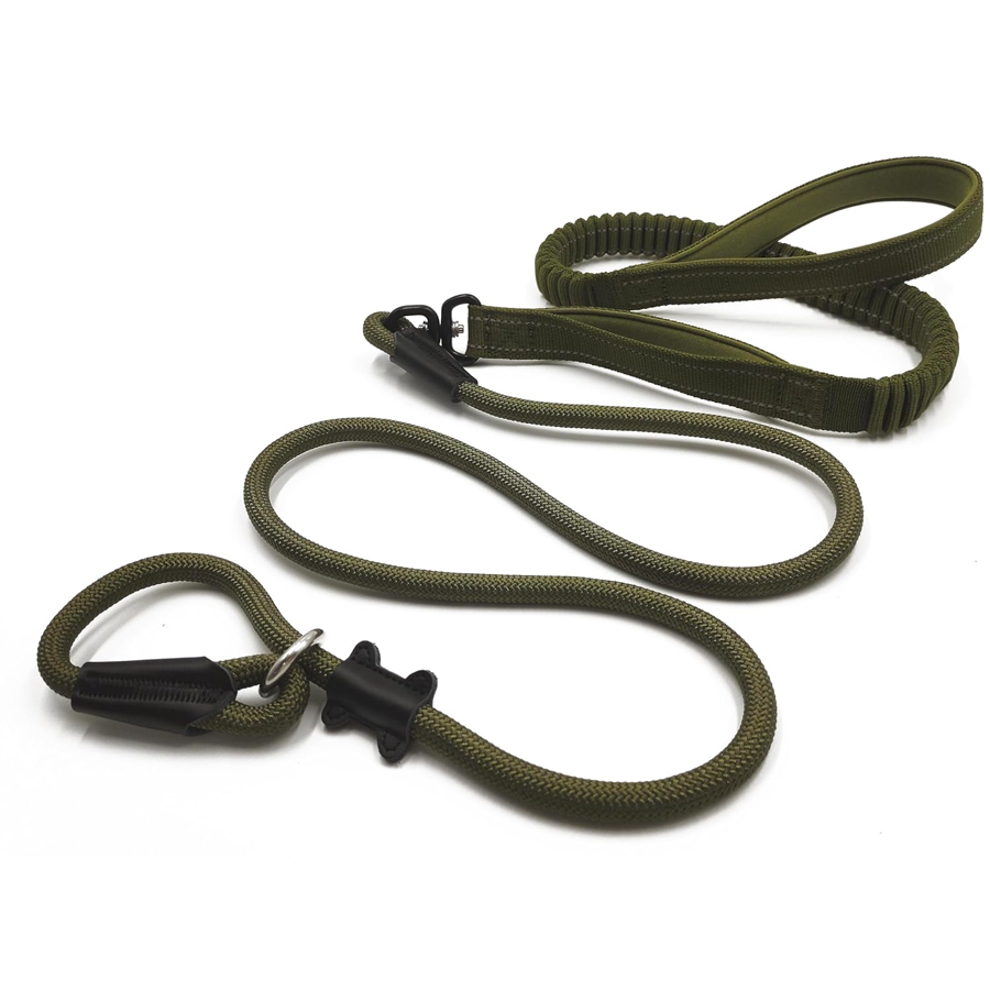 Elastic No Pull Nylon Training Leash Gear