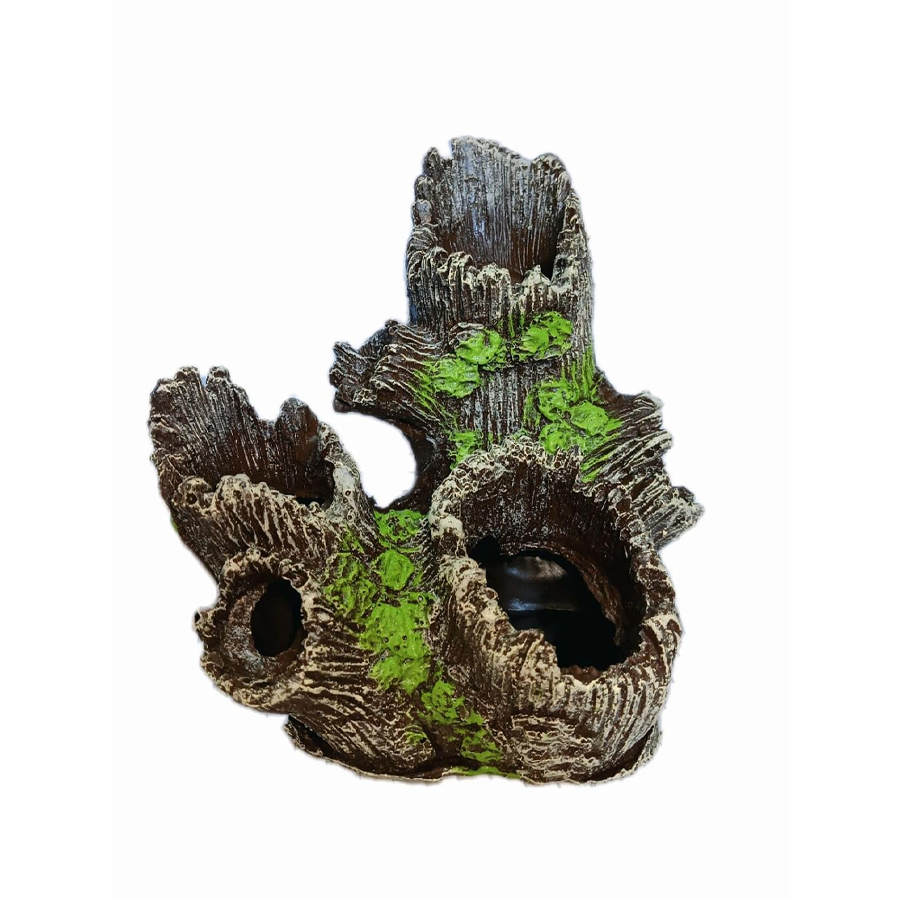 Driftwood Log Aquarium Fish Hideout