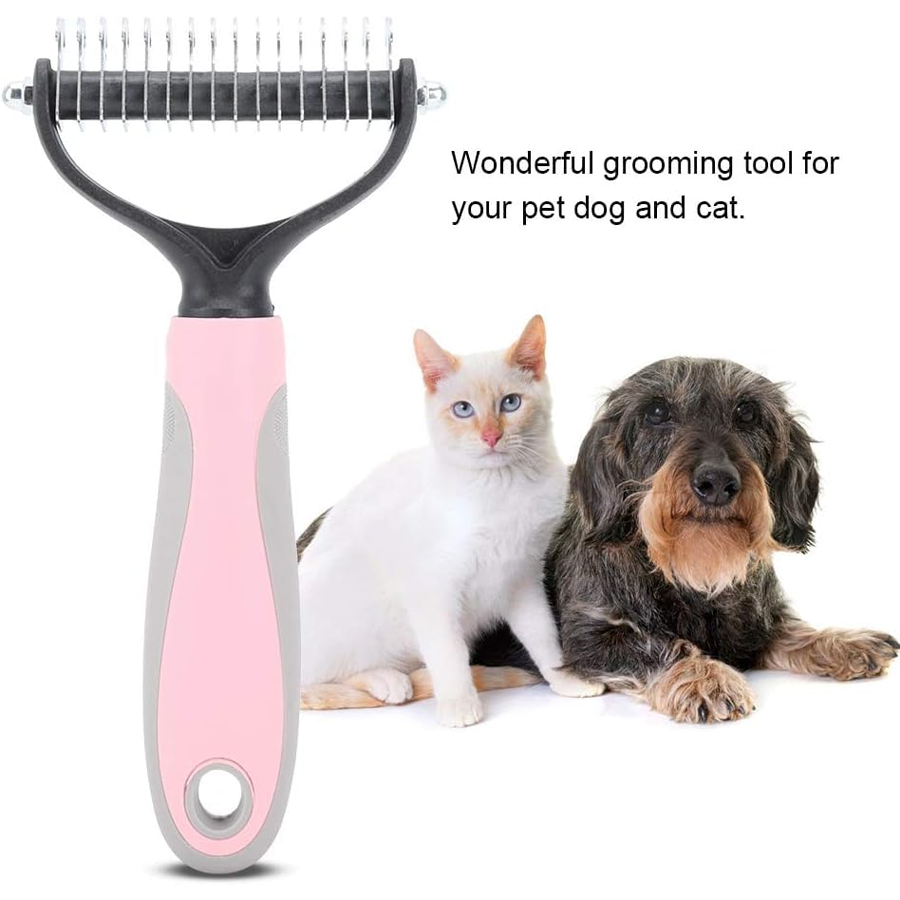 Double Sided Pet Grooming Comb Tool